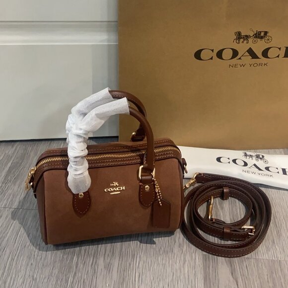 Coach Mini Rowan 18 Satchel - Picture 1 of 5